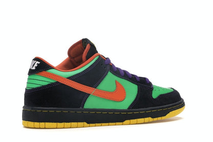 Nike SB Dunk Low Green Spark Hoop Orange