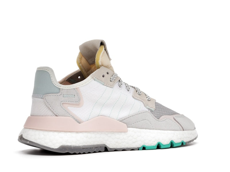 adidas Nite Jogger White Mint Pink (Women's)