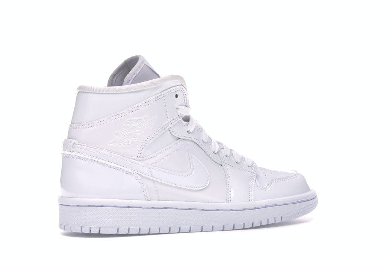 Jordan 1 Mid Triple White (Women's)