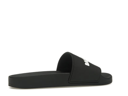 Balenciaga Pool Slide Black White (Women's)