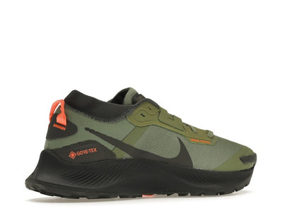 Nike Pegasus Trail 3 Gore-Tex Oil Green Iron Grey Total Orange