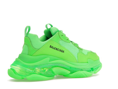 Balenciaga Triple S Neon Green Clear Sole