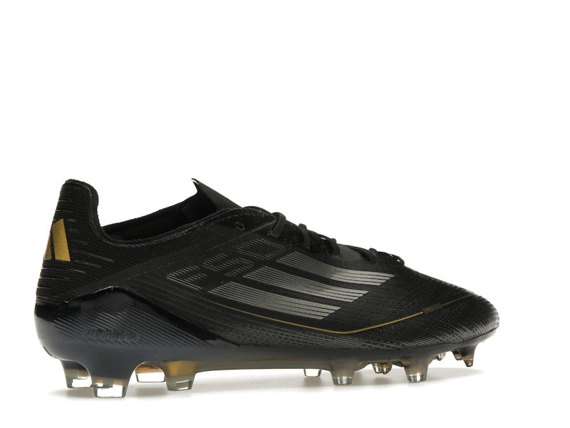 adidas F50 Elite FG Core Black Iron Metallic Gold Metallic