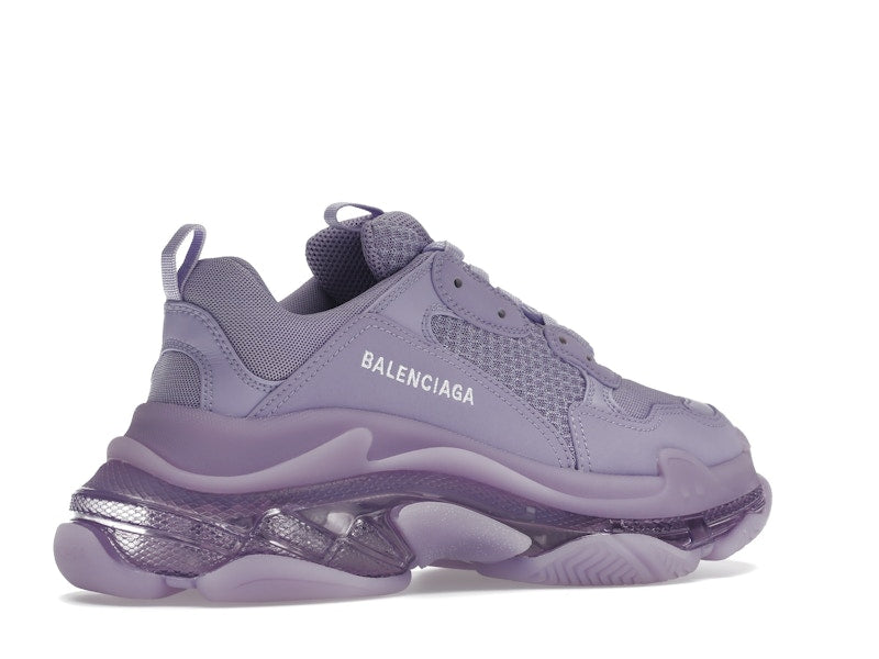 Balenciaga Triple S Clear Sole Purple (Women's)