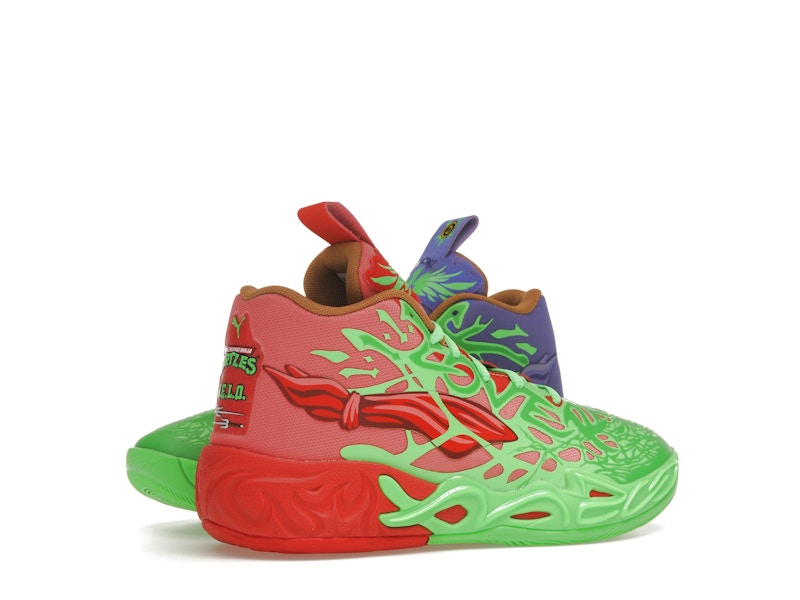 Puma LaMelo Ball MB.04 Teenage Mutant Ninja Turtles Raphael and Donatello (GS)