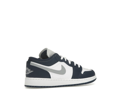 Jordan 1 Low Midnight Navy Wolf Grey (GS)