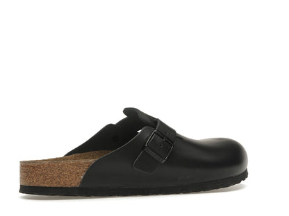 Birkenstock Boston Natural Leather Black