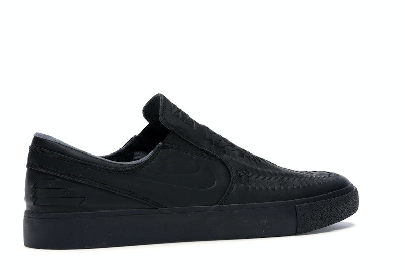 Nike SB Zoom Stefan Janoski Slip RM Crafted Woven Black