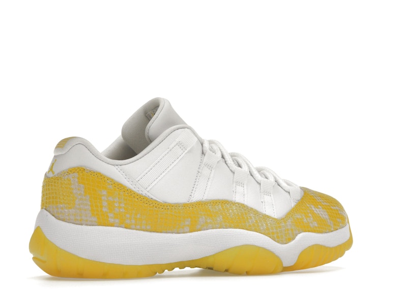 Jordan 11 Retro Low Yellow Snakeskin (Women's)