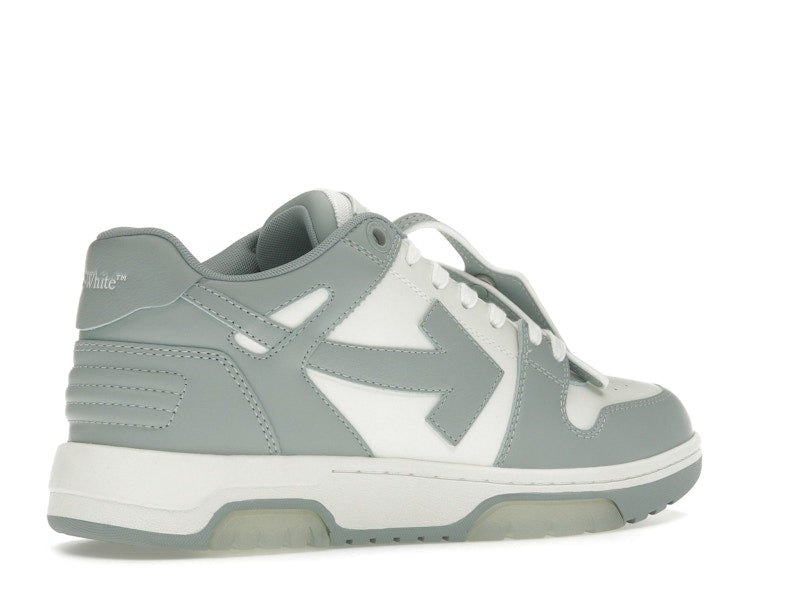 OFF-WHITE Out Of Office OOO Low Tops White Grey