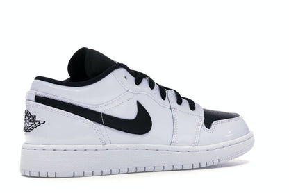 Jordan 1 Low White Black Patent (GS)