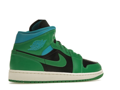 Jordan 1 Mid Lucky Green Aquatone (Women's)