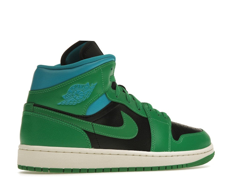 Jordan 1 Mid Lucky Green Aquatone (Women's)