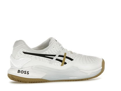ASICS Gel-Resolution 9 Clay BOSS Matteo Berrettini White Camel