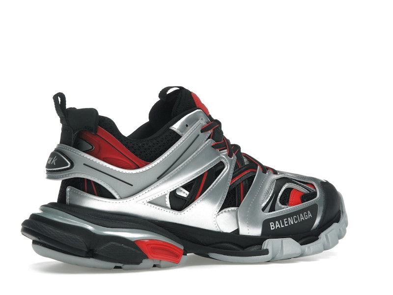 Balenciaga Track Black Red White Silver