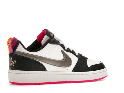 Nike Court Borough Low 2 Off Noir Pink Prime (GS)