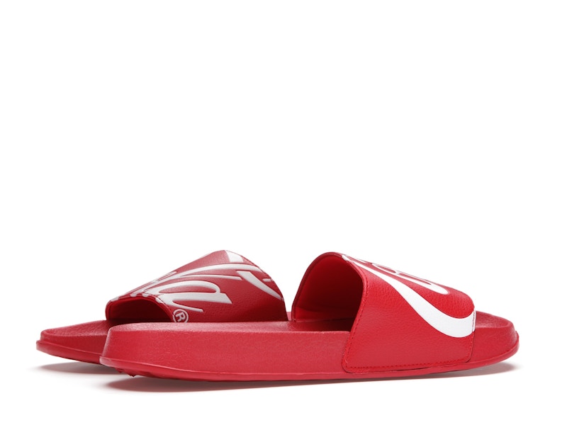 Kith Logo Slides Coca Cola Red