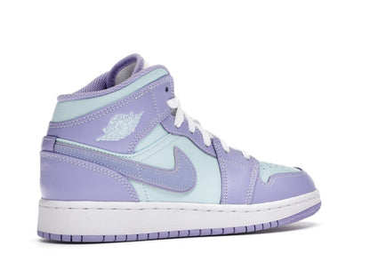Jordan 1 Mid Purple Aqua (GS)