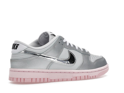 Nike Dunk Low LX Metallic Silver Pink Foam (Women's)