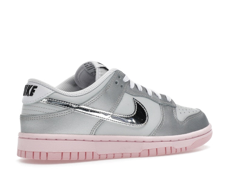 Nike Dunk Low LX Metallic Silver Pink Foam (Women's)