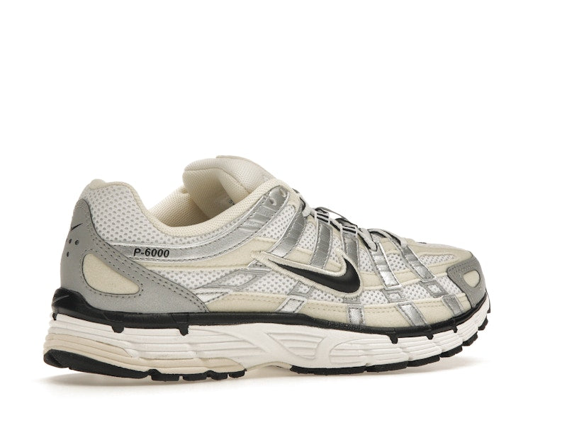 Nike P-6000 Coconut Milk Metallic Silver (Women's)