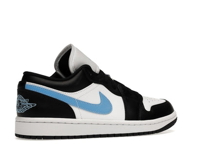 Jordan 1 Low Black University Blue White (Women's)