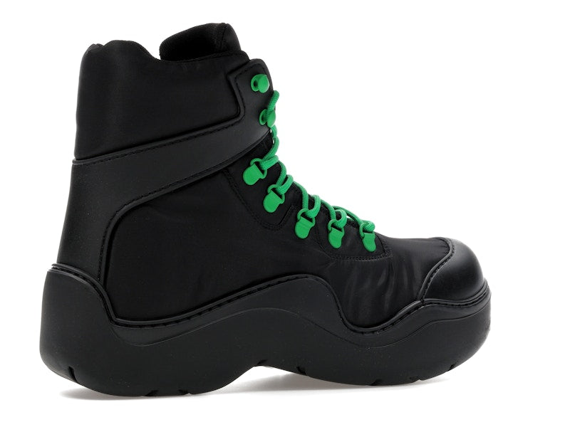 Bottega Veneta Puddle Bomber Black Green