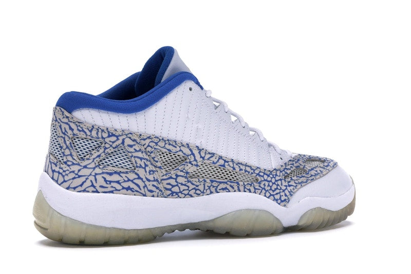 Jordan 11 Retro Low IE White Argon Blue