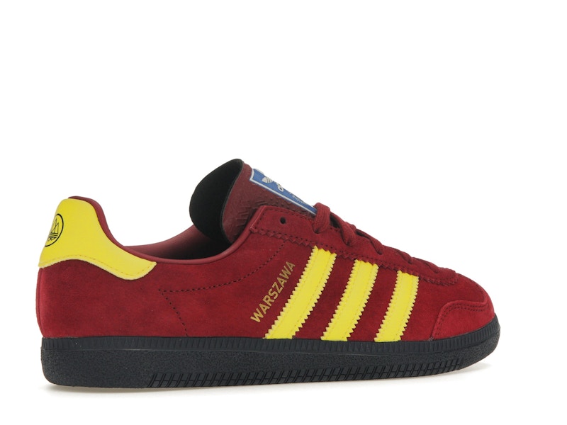 adidas Warszawa SPZL Noble Maroon Bright Yellow