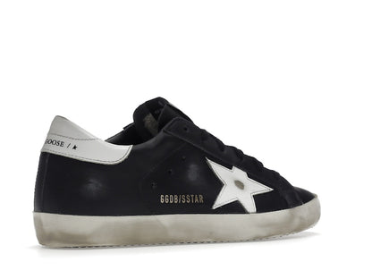 Golden Goose Super-Star Black White Leather (Women's)