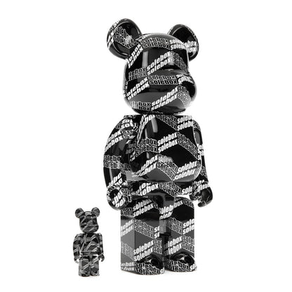 Bearbrick x Solebox Pattern 100% & 400% Set