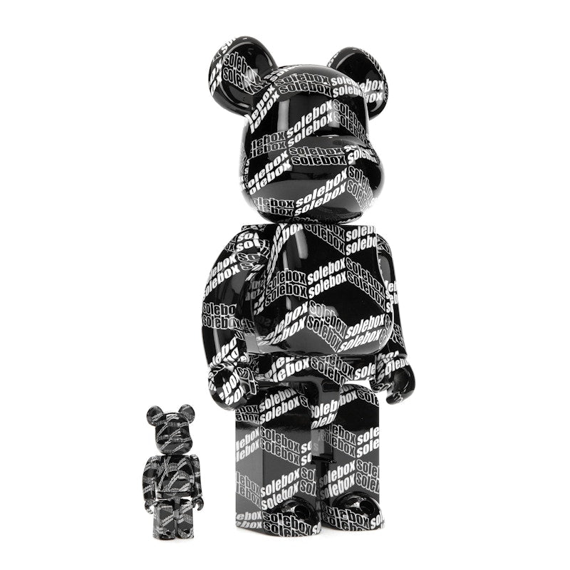 Bearbrick x Solebox Pattern 100% & 400% Set