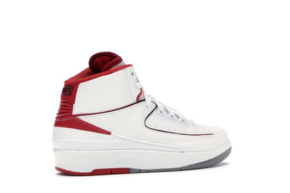 Jordan 2 Retro White Red (2014) (GS)