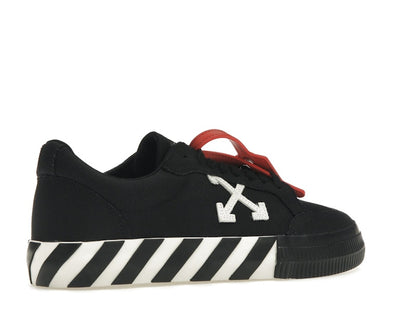 OFF-WHITE Vulcanized Low Canvas Black White