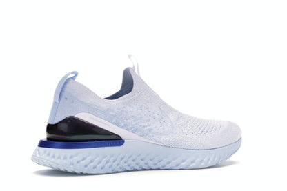 Nike Epic Phantom React Flyknit White Hydrogen Blue (Women's)
