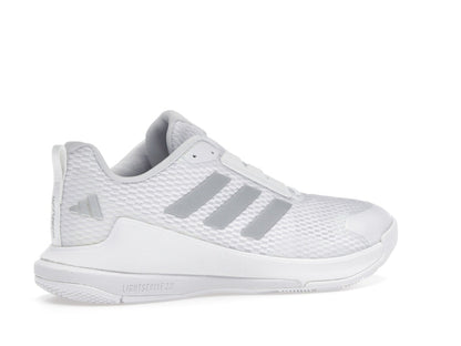 adidas Novaflight 2 Indoor Cloud White Silver Metallic (Women's)