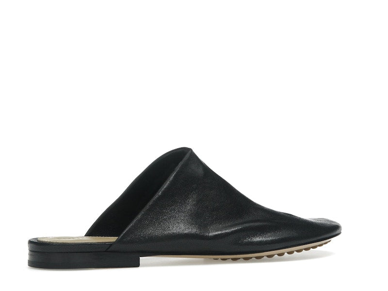 Bottega Veneta Leather Dot Sock Slippers Black (Women's)