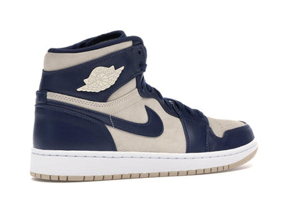 Jordan 1 Retro Premium Midnight Navy Light Cream (Women's)