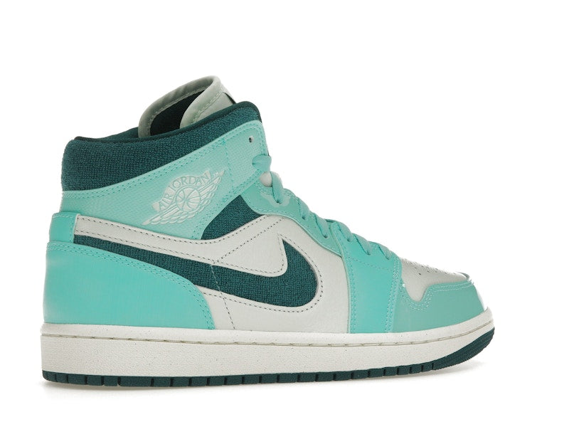 Jordan 1 Mid Chenille Bleached Turquoise (Women's)