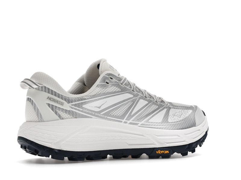 Hoka One One Mafate Speed 2 White Silver
