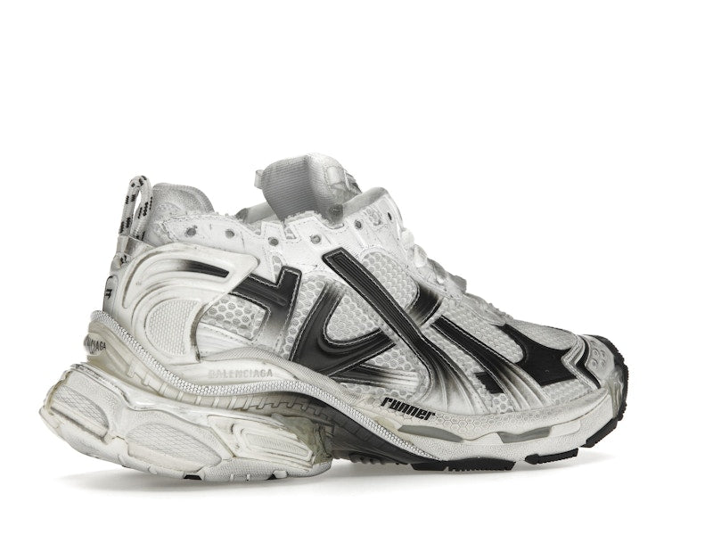 Balenciaga Runner White Black Gradient