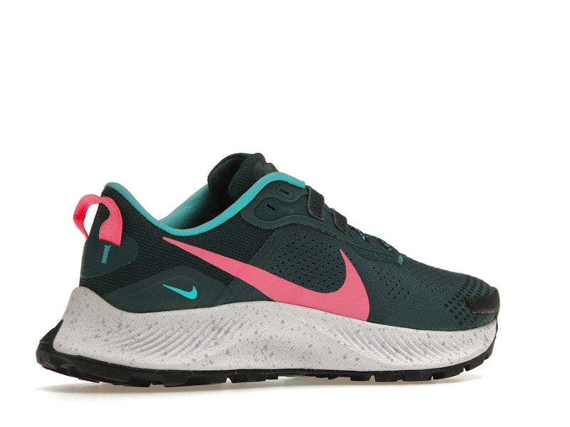 Nike Pegasus Trail 3 Dark Teal Green Pink Glow (Women's)