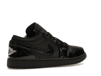 Jordan 1 Low SE Patent Elephant Black (Women's)