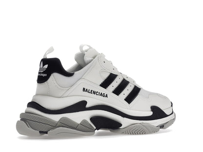 Balenciaga x adidas Triple S White Black