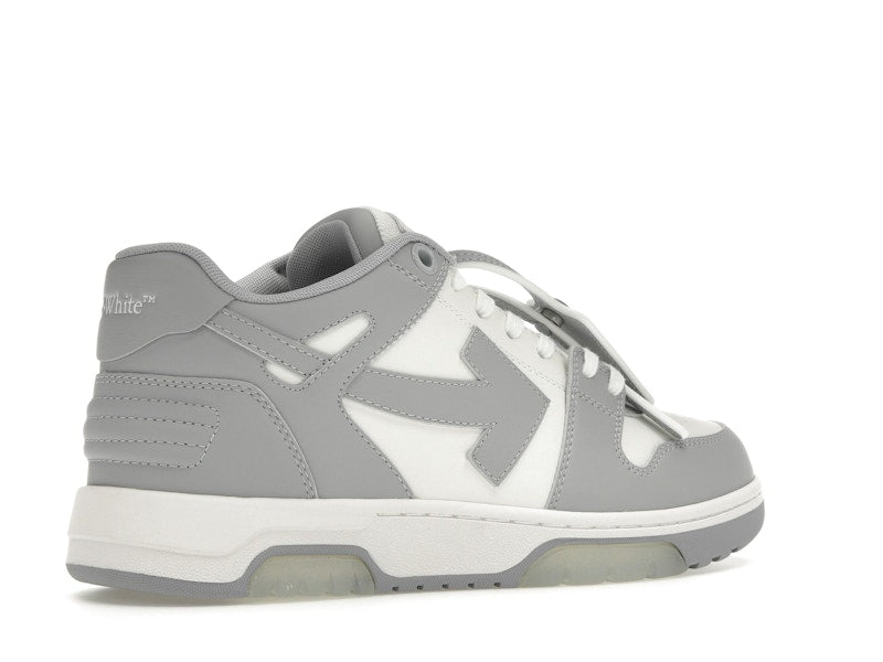 OFF-WHITE Out Of Office Low Grey White Off-White Heel Tab