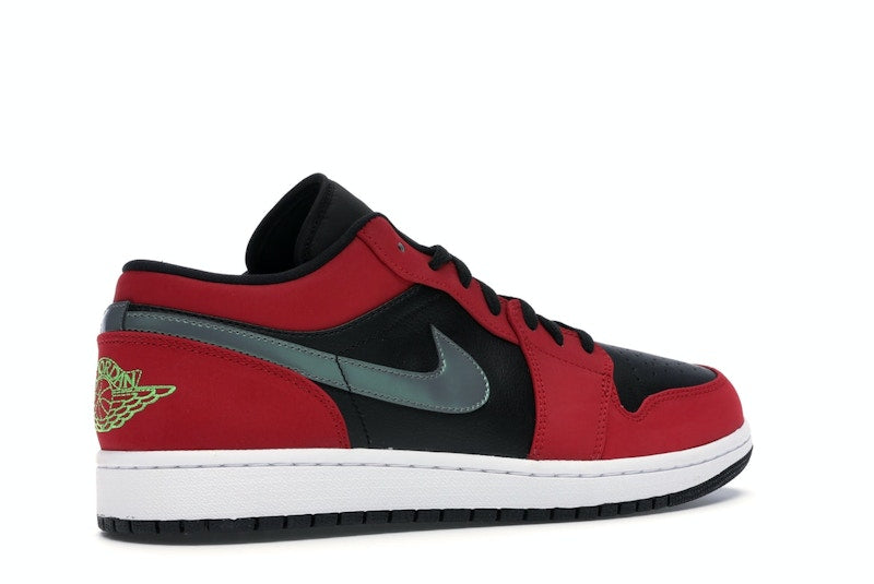 Jordan 1 Low Black Green Pulse Gym Red