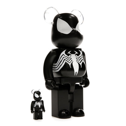 Bearbrick x Marvel Spider-Man Black Costume 100% & 400% Set
