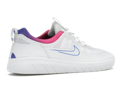 Nike SB Nyjah Free 2 Summit White Pink Blast Racer Blue