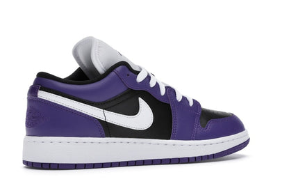 Jordan 1 Low Court Purple Black (GS)