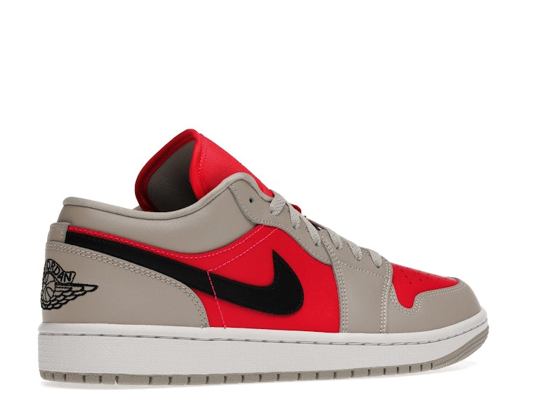 Jordan 1 Retro Low Light Iron Ore Siren Red (Women's)